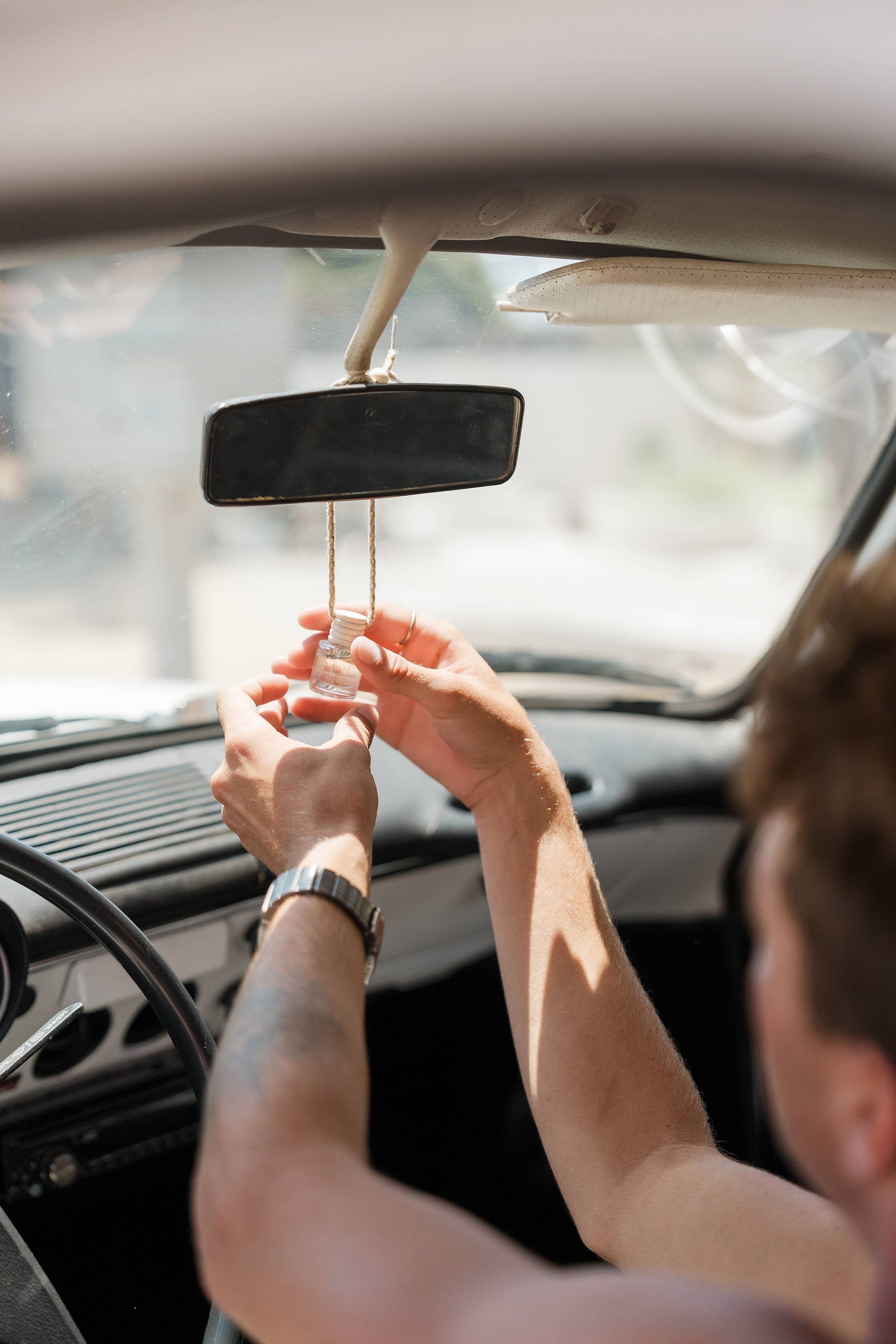 Smoked Vanilla Car Diffuser – Apple, Musk & Woods: Unpackaged