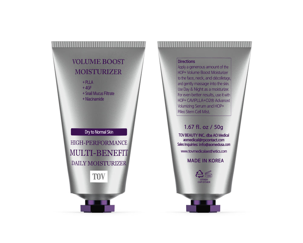 HOP+ Volume Boost Moisturizer 50g, HOUSE OF PLLA