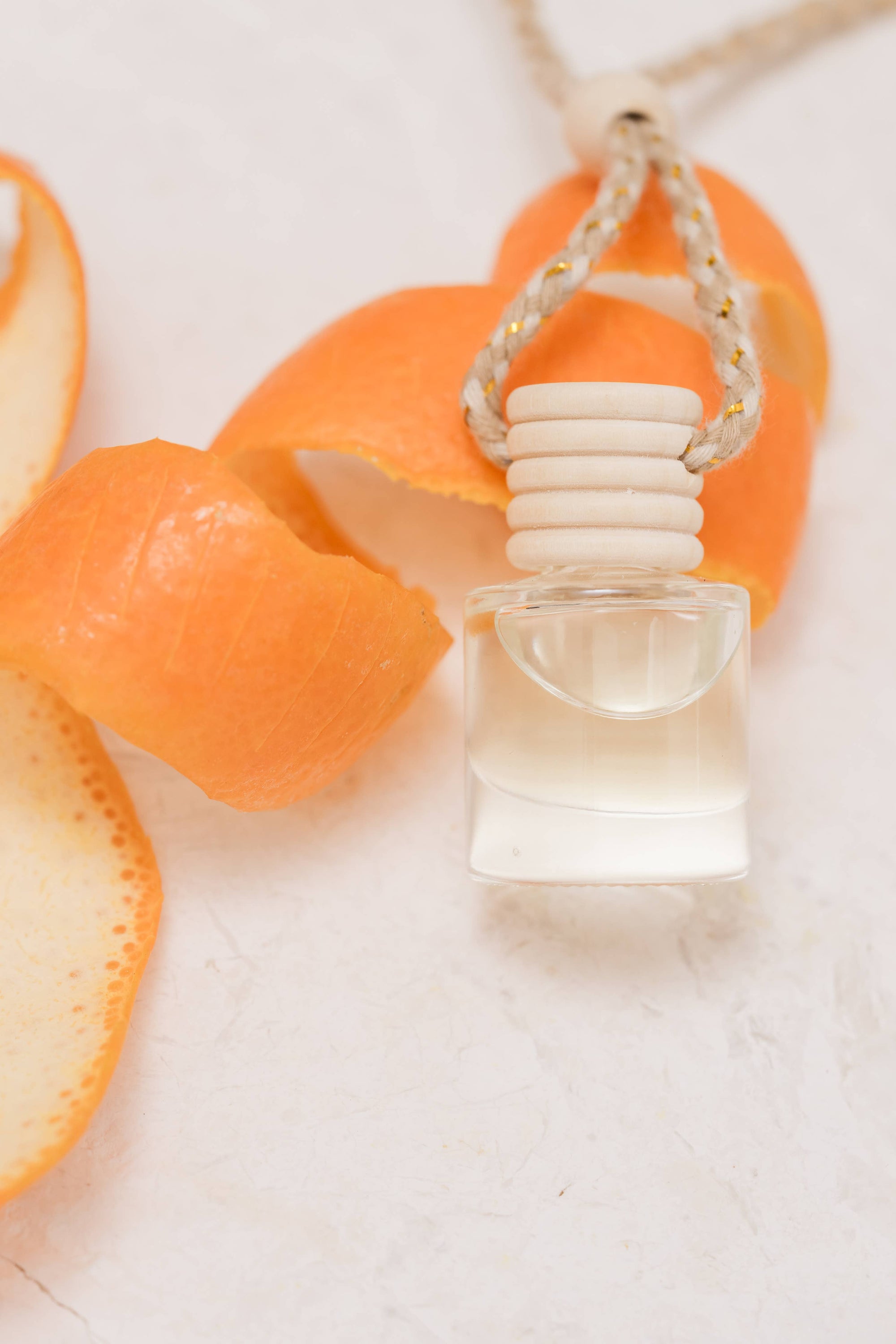 Satsuma Car Diffuser – Mandarin, Orange & Citrus Zest: Unpackaged