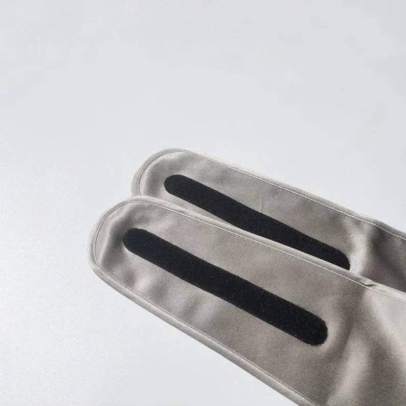 100% Mulberry Silk Spa Hair band: Silver