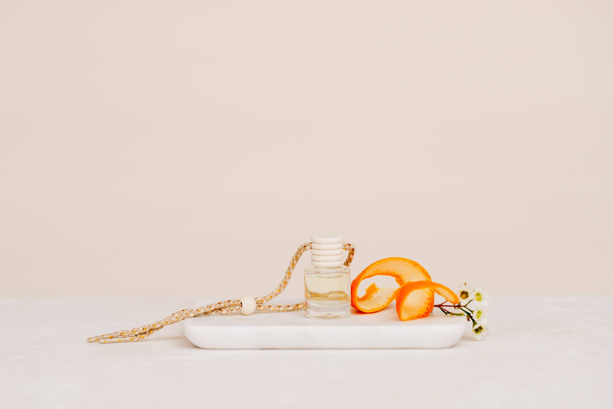 Satsuma Car Diffuser – Mandarin, Orange & Citrus Zest: Unpackaged