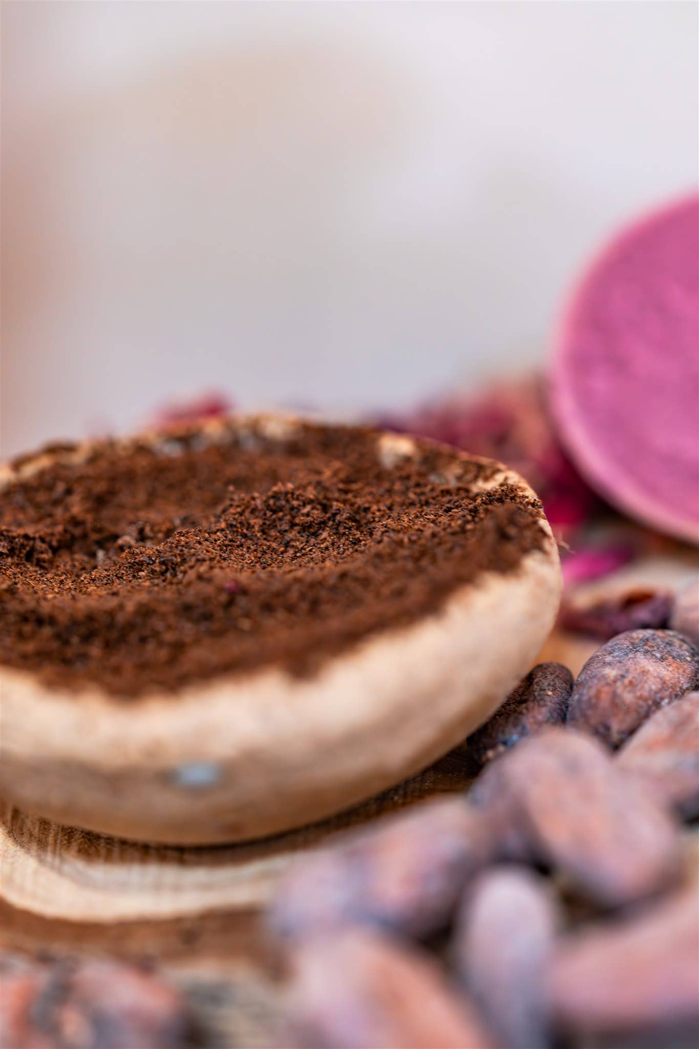Rose Vanilla | Ground Ceremonial Cacao : 8 oz. Bag