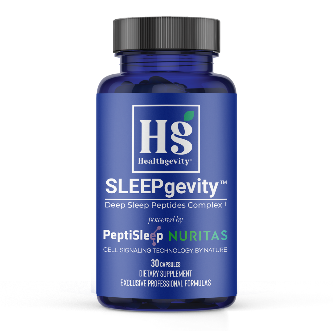 SLEEPgevity front label, 30 capsules