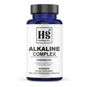 Alkaline Complex front label