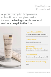 Pro Radiance Cream Mask ingredient overview